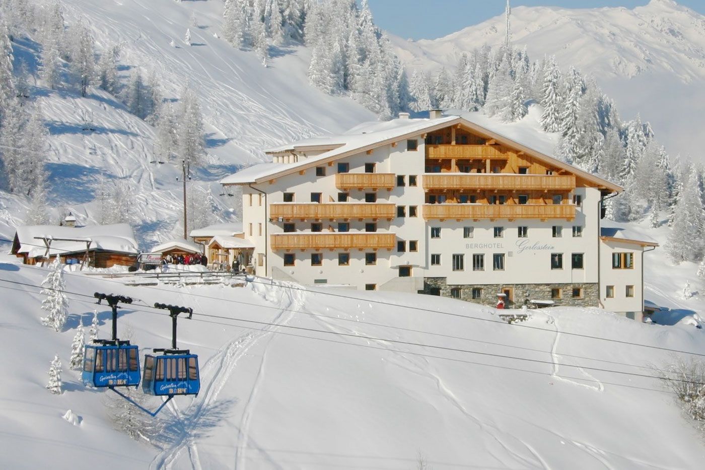 Willkommen im Berghotel Gerlosstein hoch über dem Zillertal auf 1650 m Seehöhe